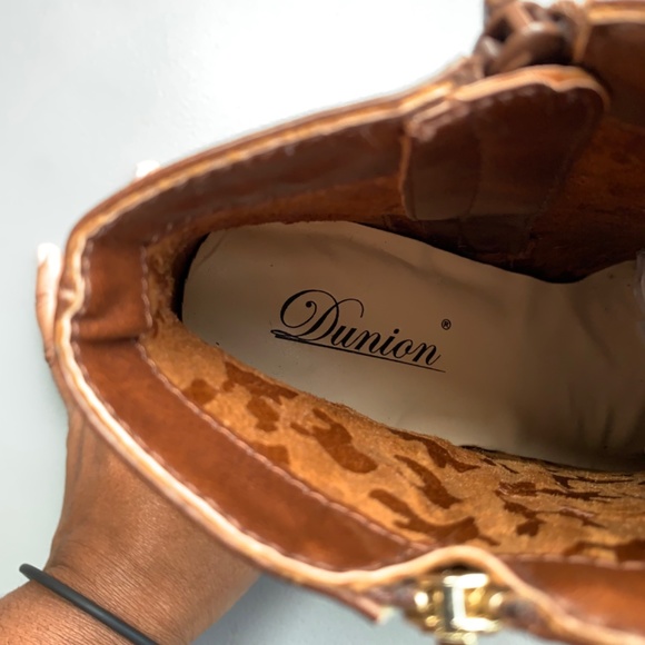 Dunion Armony Women’s Chunky Heel Boot Size 8 - Picture 6 of 7